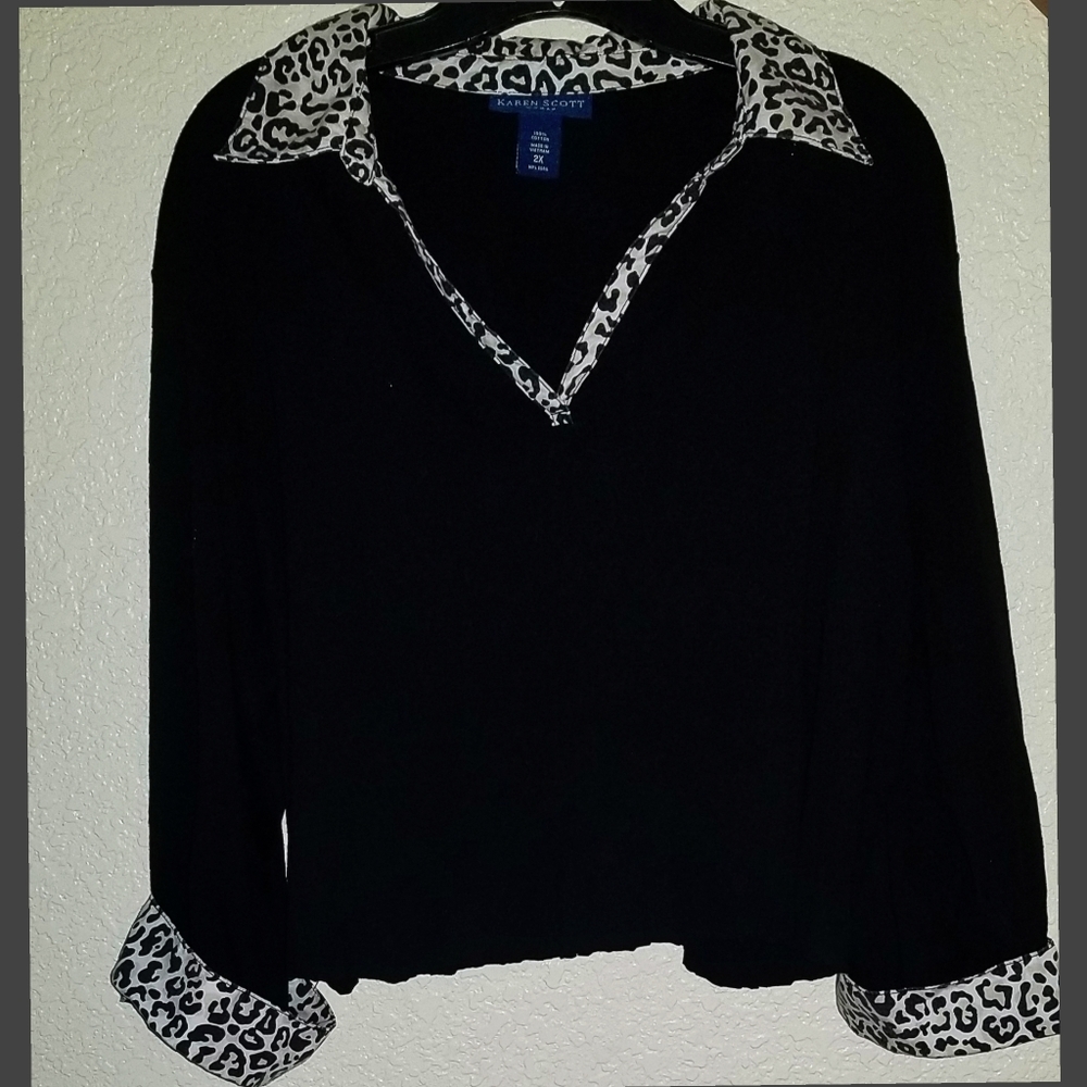 Plus size crop top - Picture 2 of 4